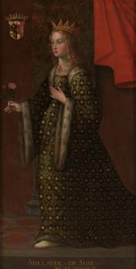 Portrait of Adelaide of Susa, Wife of Oddone by Unbekannt Unbekannt